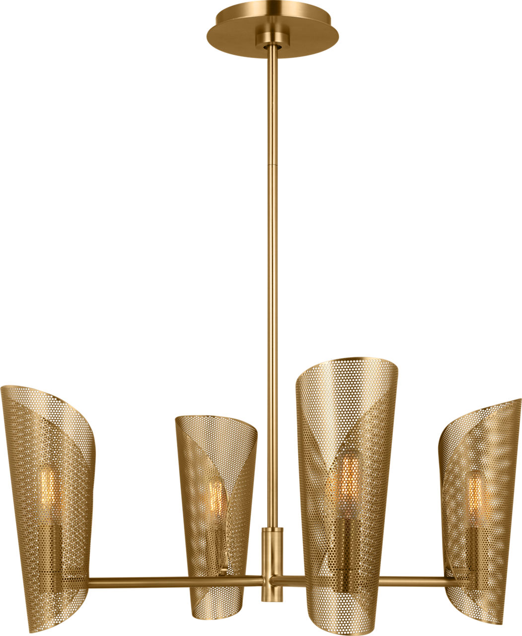 Plivot Medium Chandelier - LXC1074 | Visual Comfort